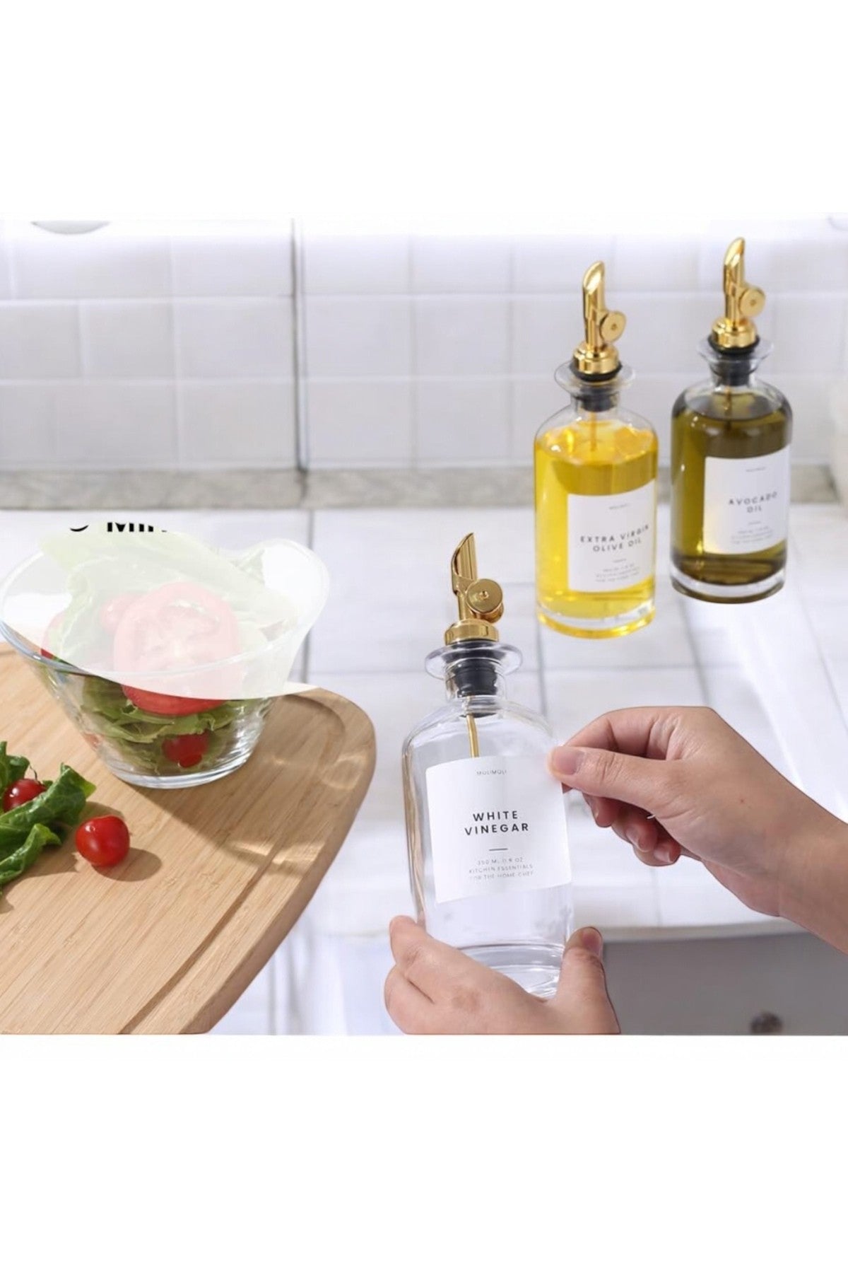 2 Adet 350 ml Zeytinyağ Sıvıyağ Yağlık Yağdanlık Şişesi