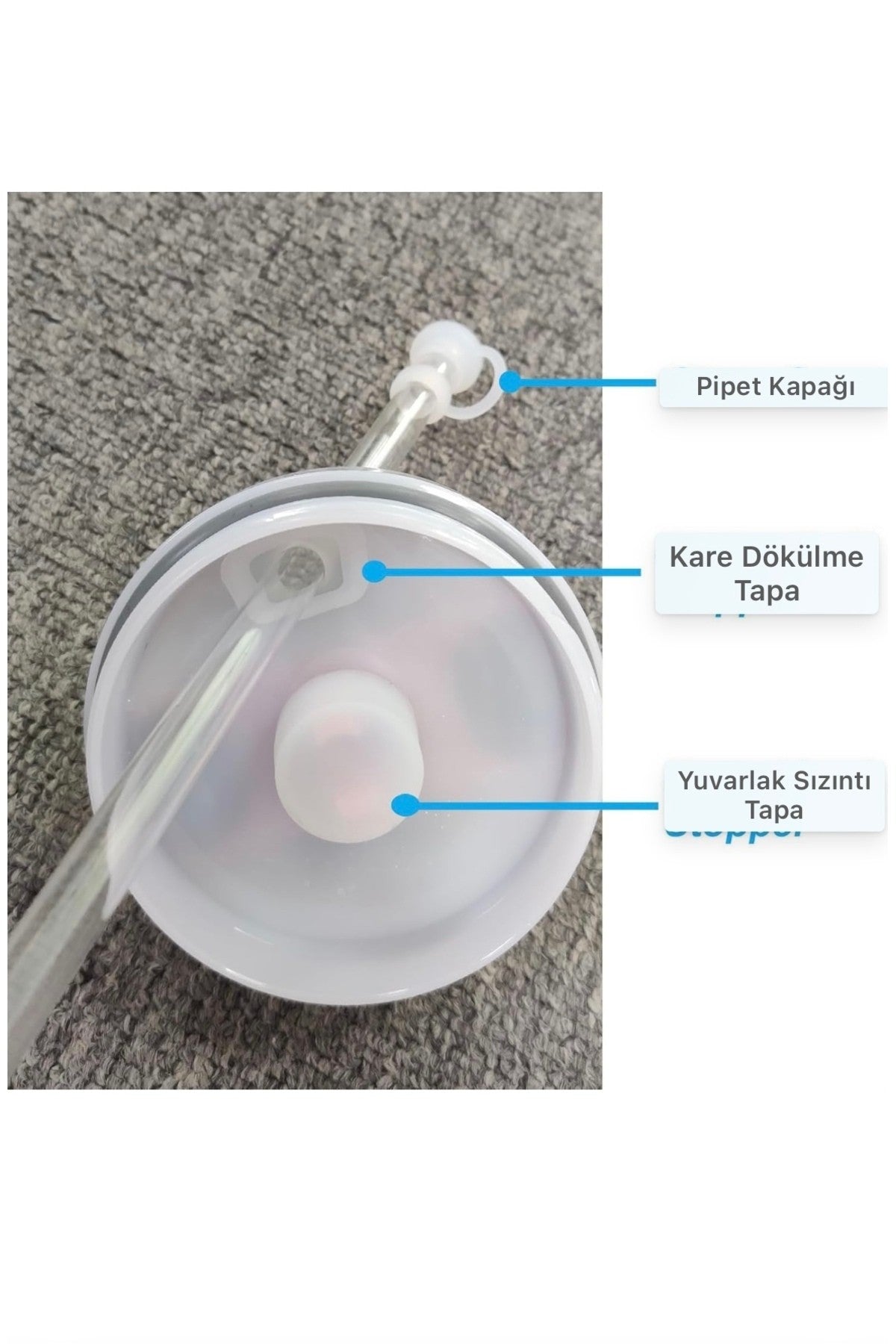 2 Set Stanley için Silikon Dökülmeye Dayanıklı Sızdırmaz Seti Quencher