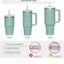 2 set (6 parça ) okaliptüs , pipet için 40 ve 30 oz Termos için Sızdırmaz Seti