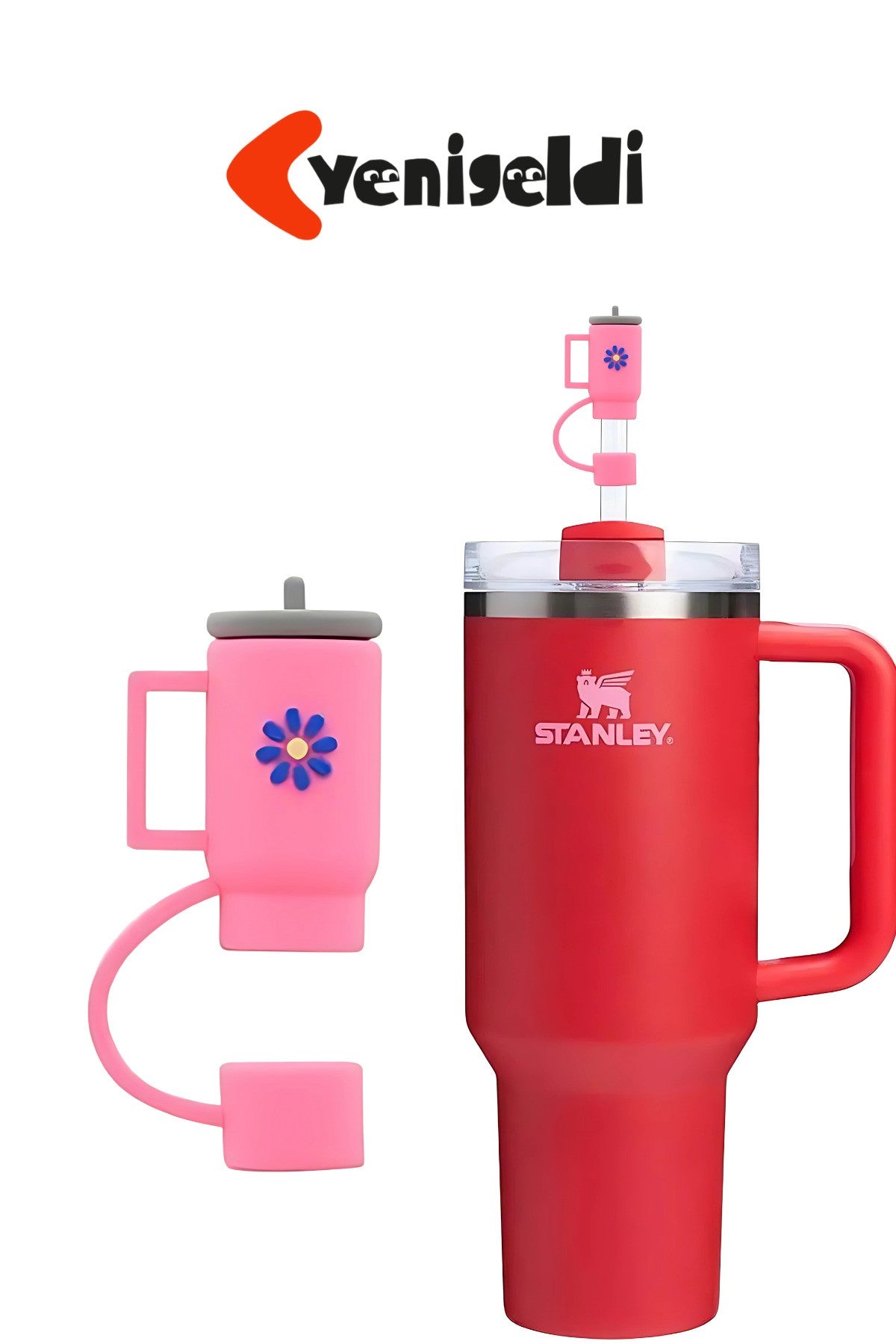 1 Adet Pembe Termos (10MM) Pipet Tıpası/ Pipet Tıpası