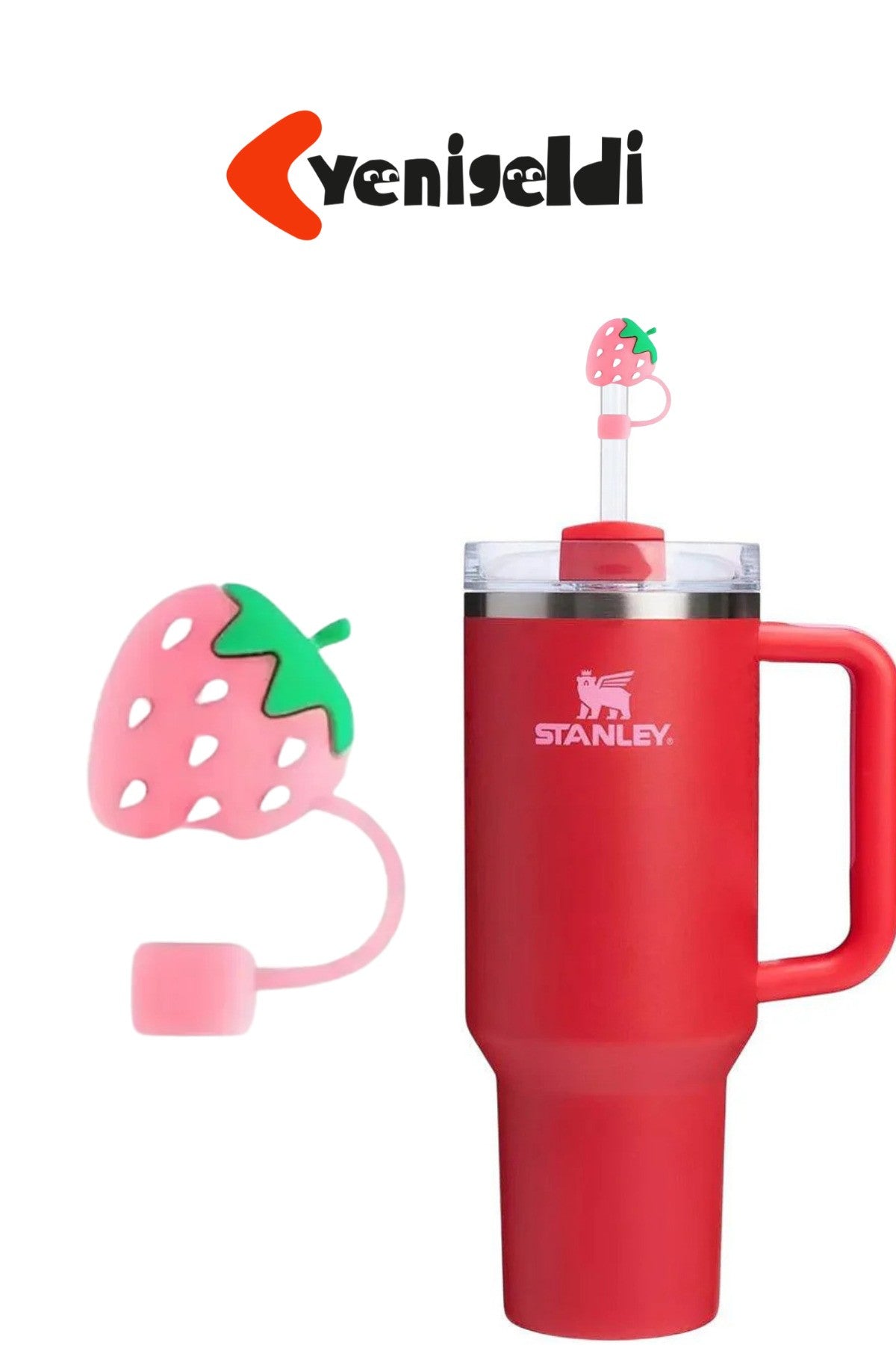 1 Adet 10MM Pembe Fiyonk Pipet Kapağı + Sızdırmaz Seti + Tabanlık
