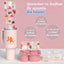 Quencher ve İceflow Uyumlu 20-30-40 Oz Aksesuar 4 Bölmeli Kapaklı Silikon Buz Kalıbı