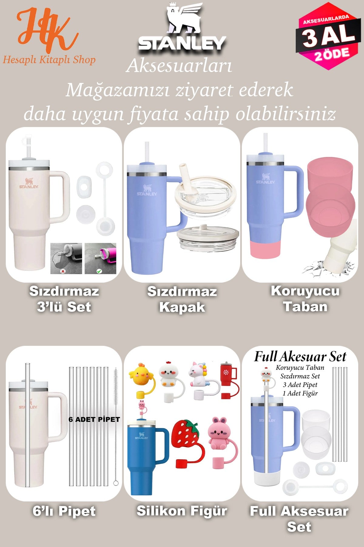 Quencher ve İceflow Uyumlu 20-30-40 Oz Aksesuar 4 Bölmeli Kapaklı Silikon Buz Kalıbı