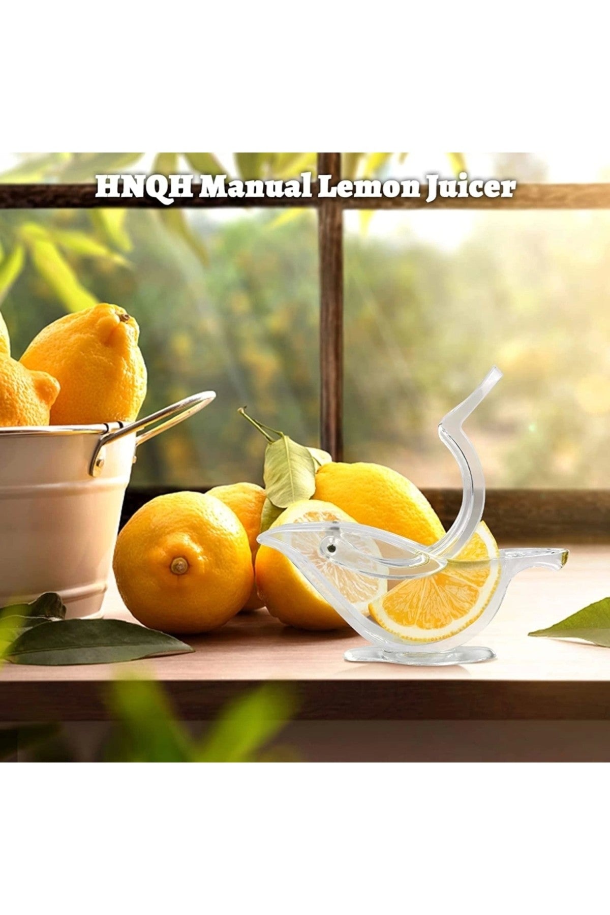 Şeffaf Akrilik Kuş Limon Dilimi Sıkacağı Çay Salata Ihlamur Vs. Için Limon Sıkacak Lemon Squeezer