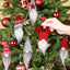 1 Adet Ekose Şapkalı İskandinav Peluş Gnome Yılbaşı Şans Cücesi Süsü Noel Parti Dekorasyon Süs