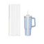 6 Adet 30 cm Stanly Quencher Uyumlu TRİTAN Pipet Ve 1 Adet Temizleme Fırçası