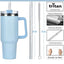 4 Adet 30cm Stanly Quencher Uyumlu Tritan Malzeme Simli Pipet