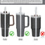 4 Adet 30cm ile Uyumlu Tritan Parıltılı Pipet