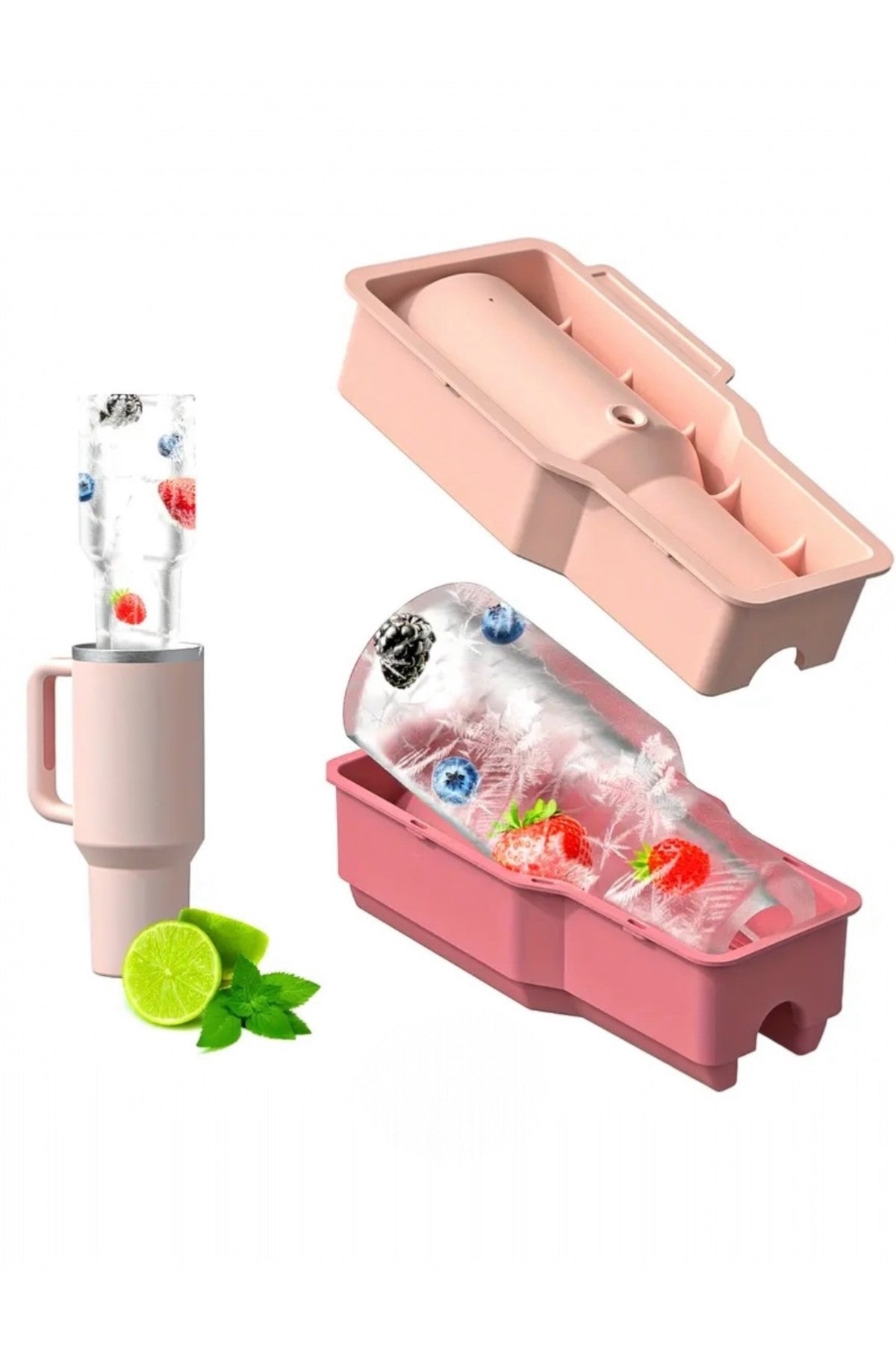 Stanly Quencher Uyumlu Termos Şekilli Buz Kalıbı