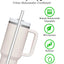 Quencher 1.18 ve 0.88 Uyumlu 6lı Pipet Termos Pipeti– Temizlik Fırçası Hediyeli - Termos Pipeti