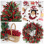 2 Adet 18 cm Kokina Red Berry Yılbaşı Süsü Yılbaşı Uğuru T-105