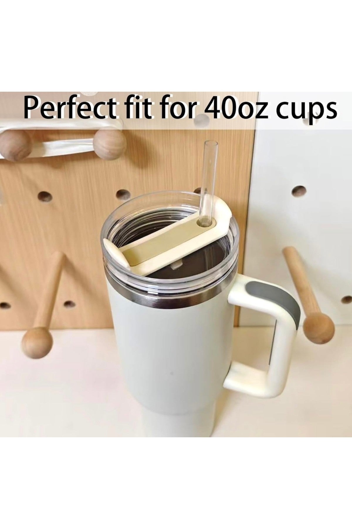 1Adet 40 OZ Tumbler Kapak Yedek Quencher Tumbler için Uygun