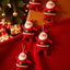 6 Adet Noel Baba Yılbaşı Ağacı Süsü