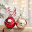Yılbaşı Süsü Altın Geyik Figürlü Yılbaşı Ağacı Süsü Noel Dekoru Parlak Sevimli Noel Süsü Ağaç