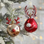 Yılbaşı Süsü Altın Geyik Figürlü Yılbaşı Ağacı Süsü Noel Dekoru Parlak Sevimli Noel Süsü Ağaç