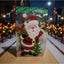 35 cm Simli Noel Baba Süsü – Kapı & Pencere Yılıbaşı Dekor