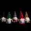 1 Adet 18 cm Burnu Yanan Gnome Payetli Yılbaşı Şans Cücesi Yılbaşı Süsü