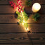 LED Peri Gün Işığı + 4 Adet 60 Cm Yılbaşı Kokina Kırmızı Berry Sapları Noel Berry Dalları