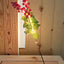 LED Peri Gün Işığı + 4 Adet 60 Cm Yılbaşı Kokina Kırmızı Berry Sapları Noel Berry Dalları
