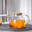 Isıya Dayanıklı 1000 ml Süzgeçli Cam Demlik Bitki Çayları , Borosilikat ,Sürahi