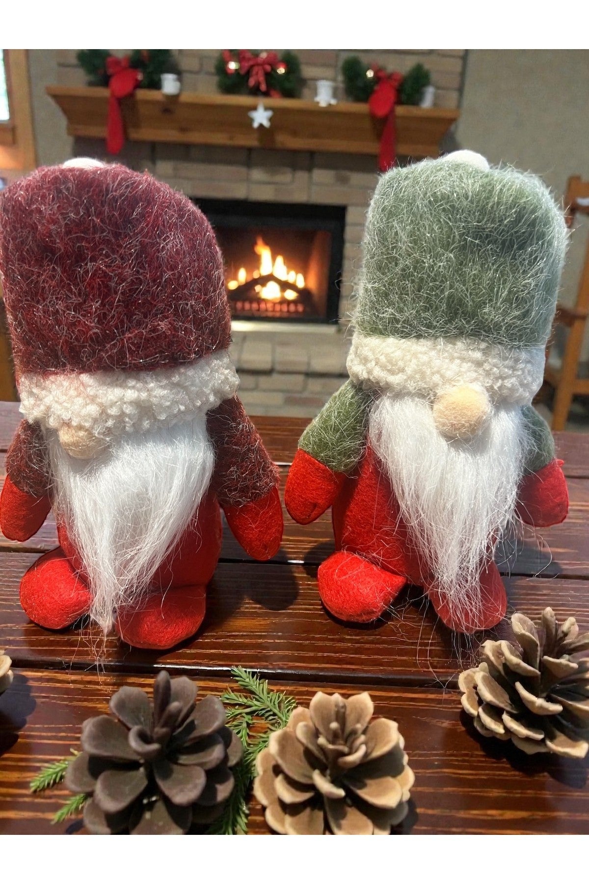 1 Adet Gnome Yılbaşı İskandinav Şans Cücesi Süs Dekorasyon