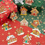 3 Adet Mini Noel Süsleri Kurabiye Ev Yılbaşı Ağacı Süsü Gingerbread Dekoratif Ornament