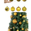 12'li Gold 5 Cm Yılbaşı Topu, Noel Topu,çam Ağacı Topu, Süs Topu