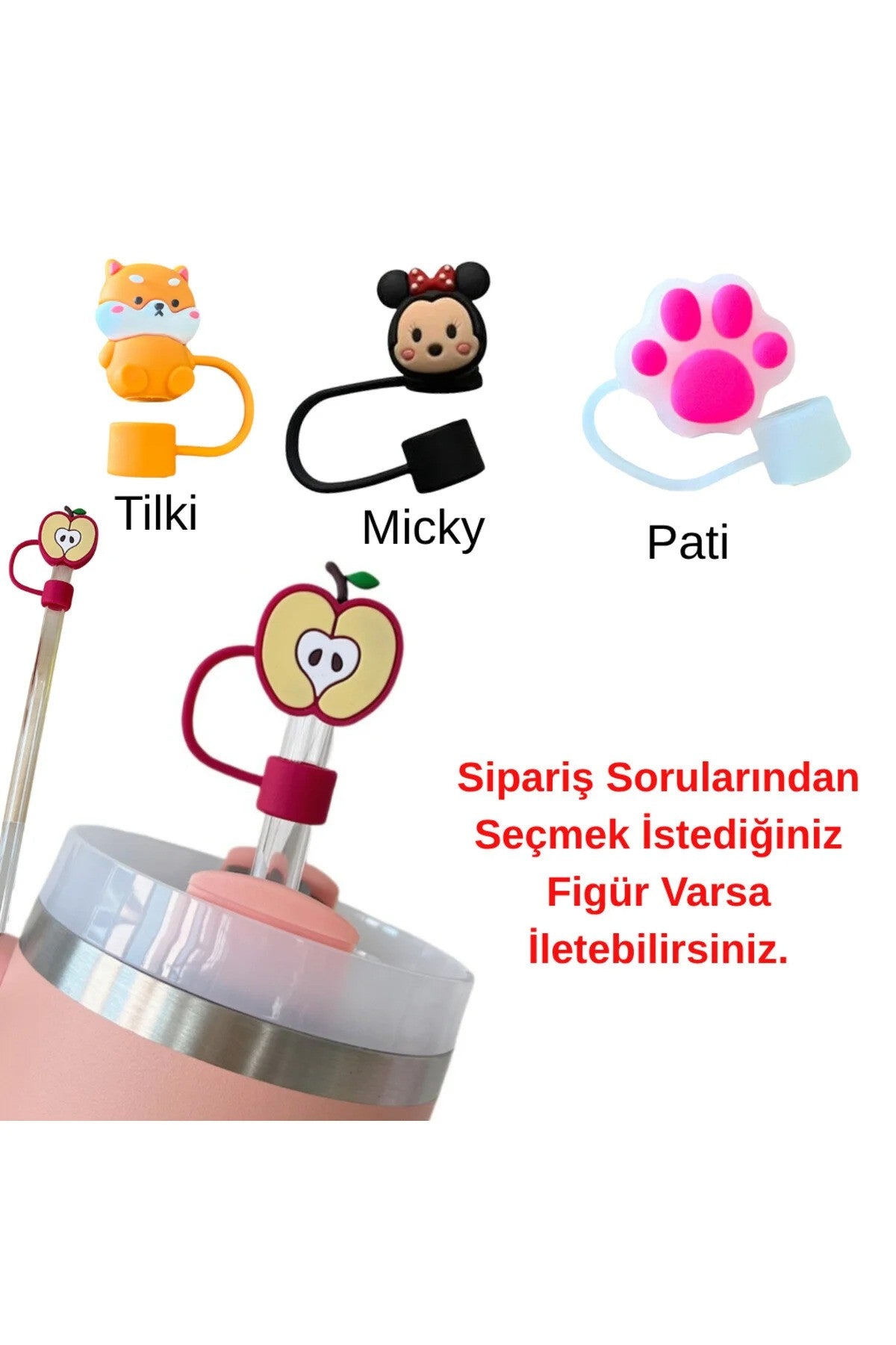 1 Adet (10MM) Quencher Uyumlu Toz Geçirmez Pipet Tıpası