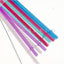 30 cm Stenley Quencher Uyumlu Simli Halkalı 4'lü Tritan Pipet Seti + Temizleme Fırçası - 40oz Stanly Quencher Uyumlu