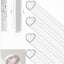 30 cm Stanly Quencher Uyumlu Tritan Malzeme Kalp Pipet ( 4 pipet + 1 Fırça)
