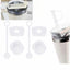 1 Set ( 3 Parça ) Şeffaf Quencher Termos Için Sızdırmaz Dökülmez Set