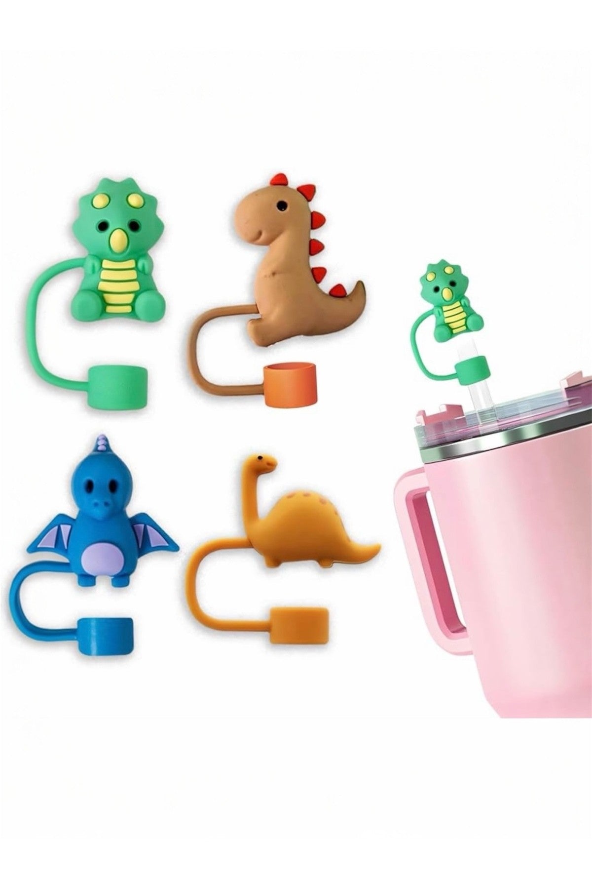 2 Adet 10 Mm Dinazor Stnly Quencher Için Silikon Pipet Tıpası Kapağı Şekilli Pipet Tıpası