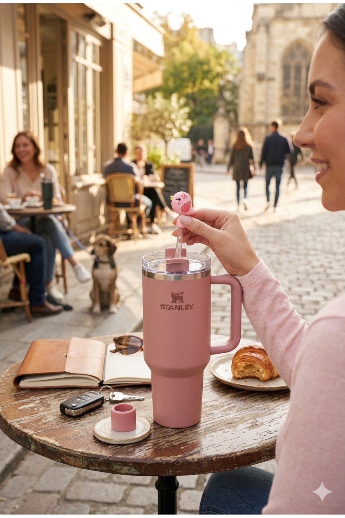 Stanly Quencher Termos Uyumlu Pipet Koruyucu/Pipet Kılıfı/ Pipet Tıpası