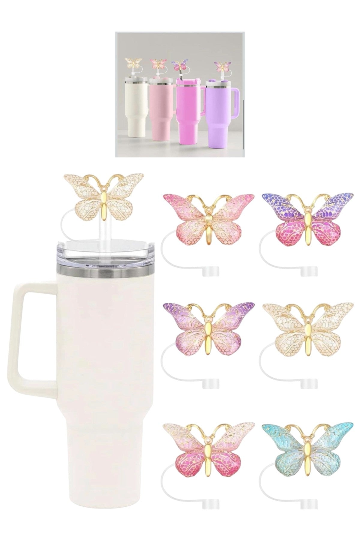 1 Adet Stanly Uyumlu Pipet Tıpası Quencher Pipet Kapağı