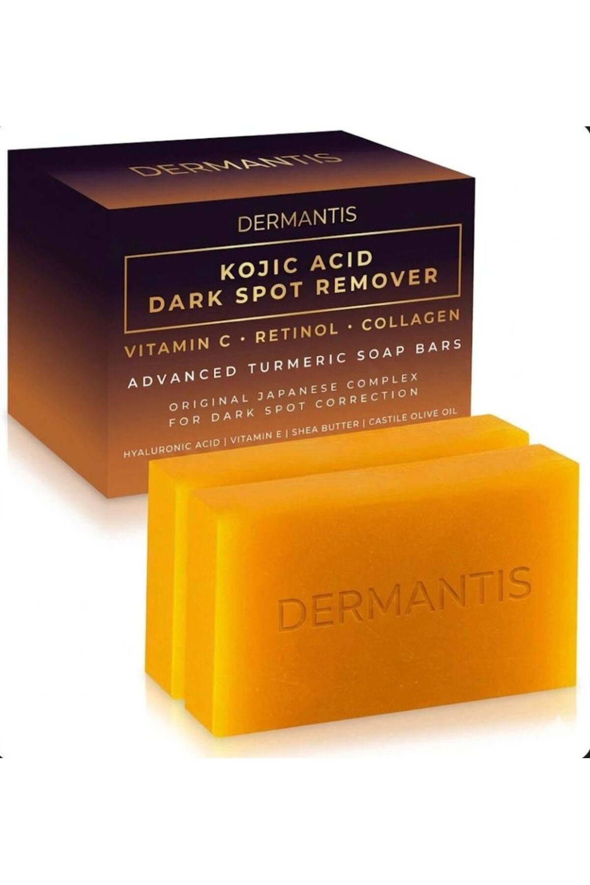 Kojik Asit Dipalmitat Sabunu: Leke Karşıtı, Beyazlatıcı, C Vitamini ve Retinol Etkili Kusursuz Cilt Bakım Seti, Ton Eşitleyici, Pürüzsüz ve Parlak Görünüm, Doğal Güvenli Form, Cilt Bakım Seti