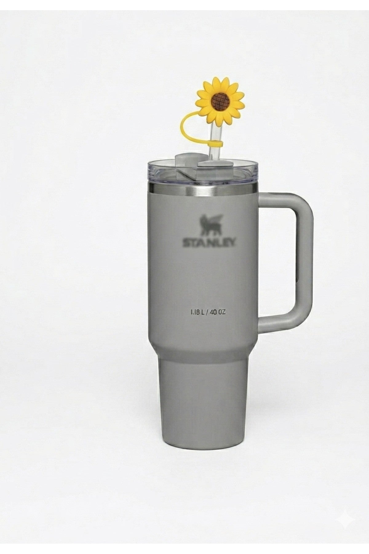 1 Adet 10mm Ayçiçeği Quencher Termos Uyumlu Silikon Pipet Tıpası Kapak
