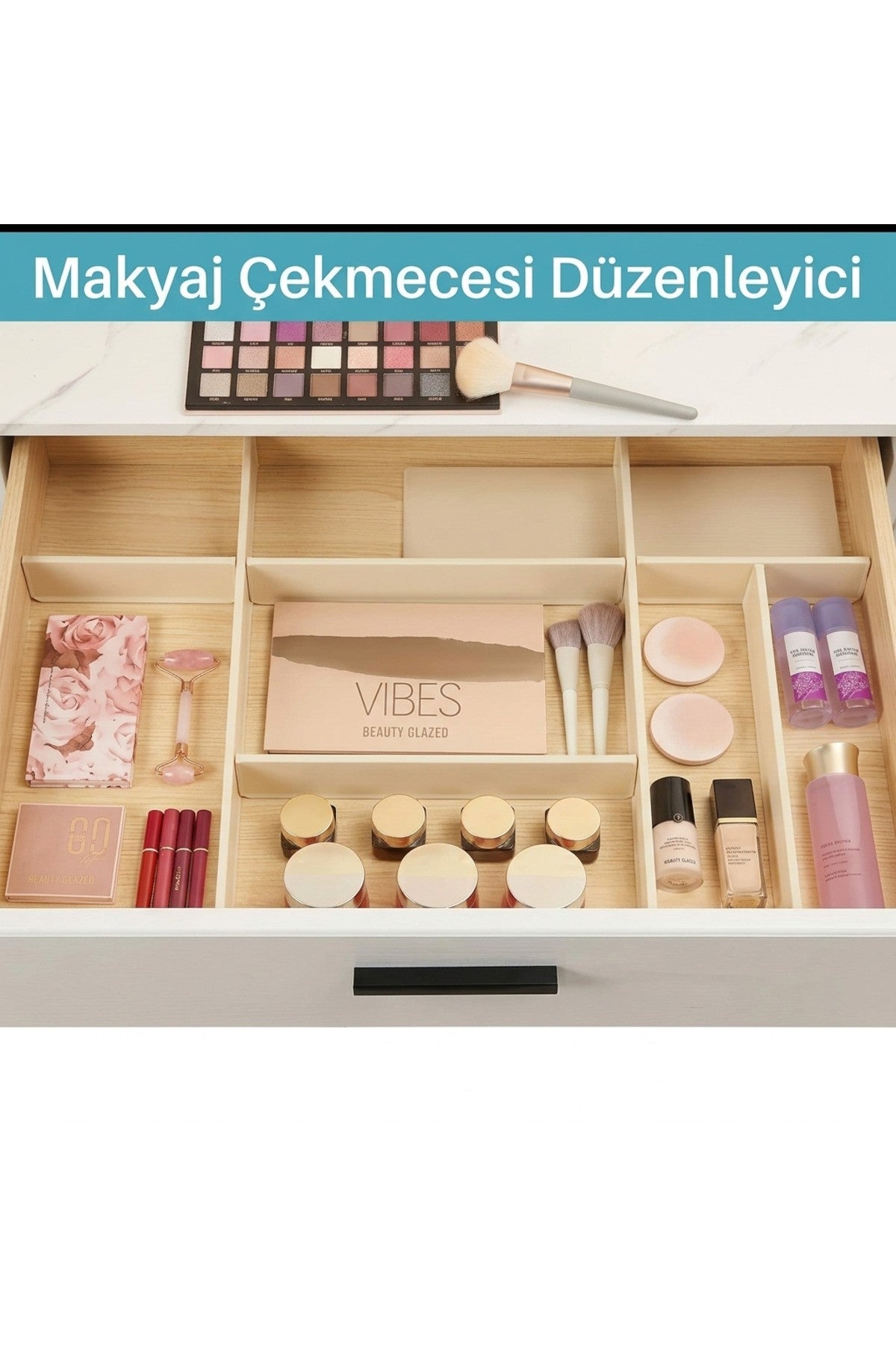 1 Adet Ayarlanabilir Çekmece Bölücü Çekmece Dolap Organizer