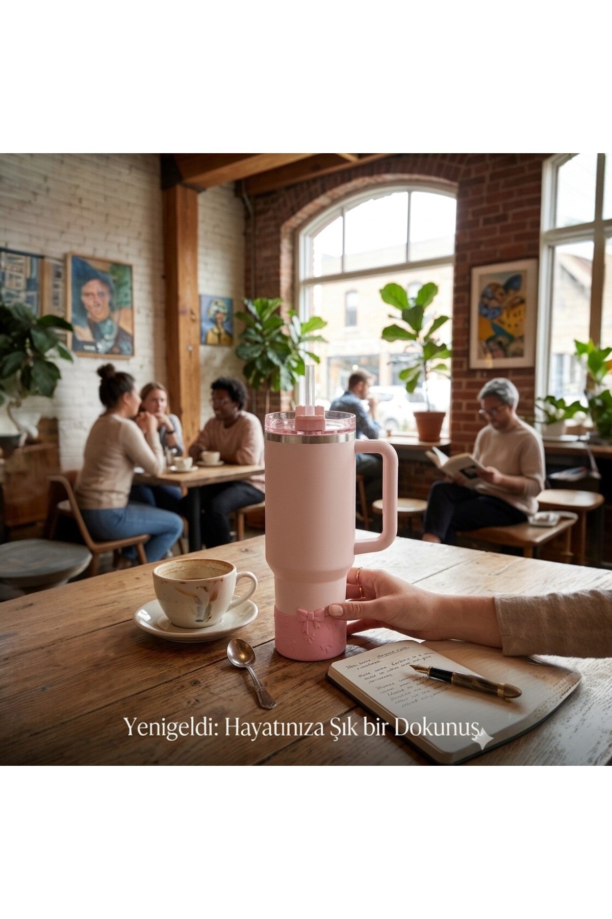 Stenley Quencher Tumbler Uyumlu Fiyonklu Silikon Alt Koruyucu (Boot) – 1.18L / 40oz