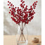 1 Adet 70 cm Büyük Boy El Yapımı Uğur Kokina Red Berry Yılbaşı Süsü Süs t1151