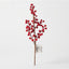 1 Adet 70 cm Büyük Boy El Yapımı Uğur Kokina Red Berry Yılbaşı Süsü Süs t1151