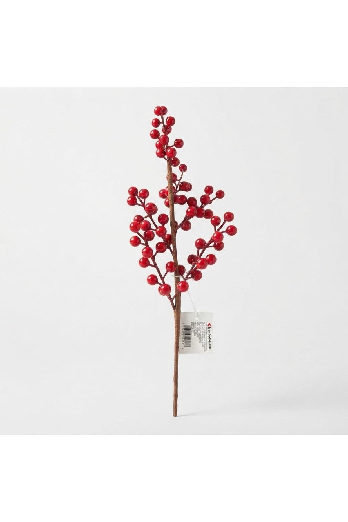 1 Adet 70 cm Büyük Boy El Yapımı Uğur Kokina Red Berry Yılbaşı Süsü Süs t1151