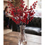 1 Adet 70 cm Büyük Boy El Yapımı Uğur Kokina Red Berry Yılbaşı Süsü Süs t1151
