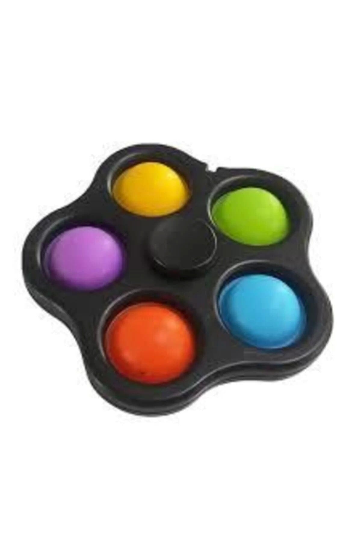 Ipli Pop-it Stres Çarkı, Duyusal Stres Çarkı, Renkli Pop-it Stres Çarkı, Fidget Duyusal Oyuncaklar
