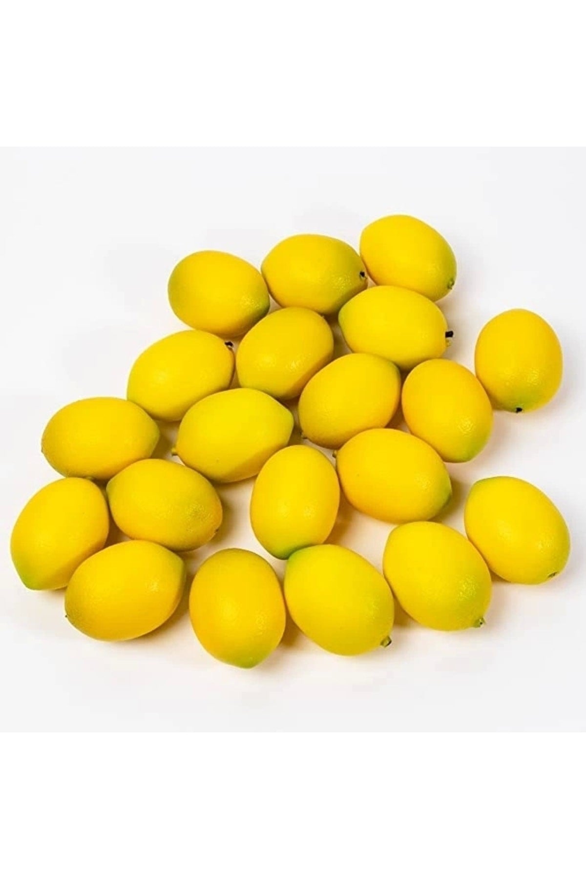 3 Adet Sahte Limon Yapay Limon Ev Mutfak Süsü