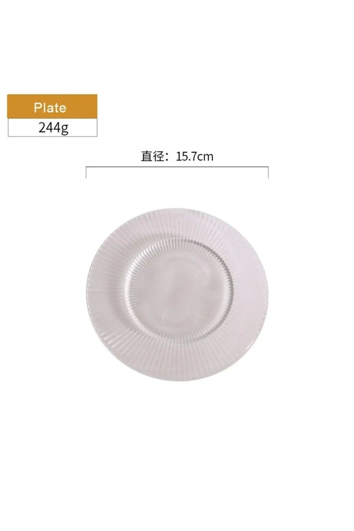 2 Adet Cam Meyve Kasesi ve 2 Adet Cam Pasta Tabağı