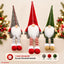 1 Adet 35 cm Uzun Şapkalı Gnome Tomte Şans Cücesi Yılbaşı Süsü Parti Dekorasyon Süs